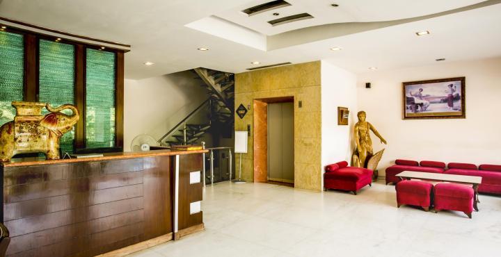 Hotel Bharat Continental Nuova Delhi Esterno foto